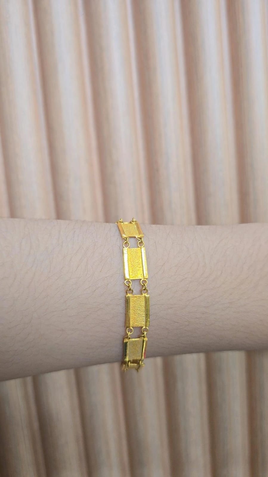 Gelang Model Rantai Persegi