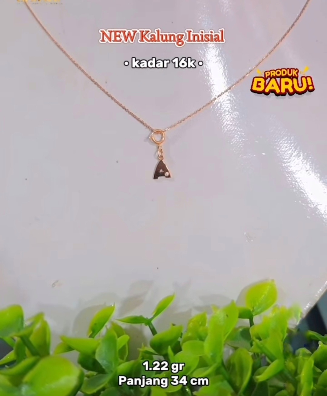 Kalung inisial A