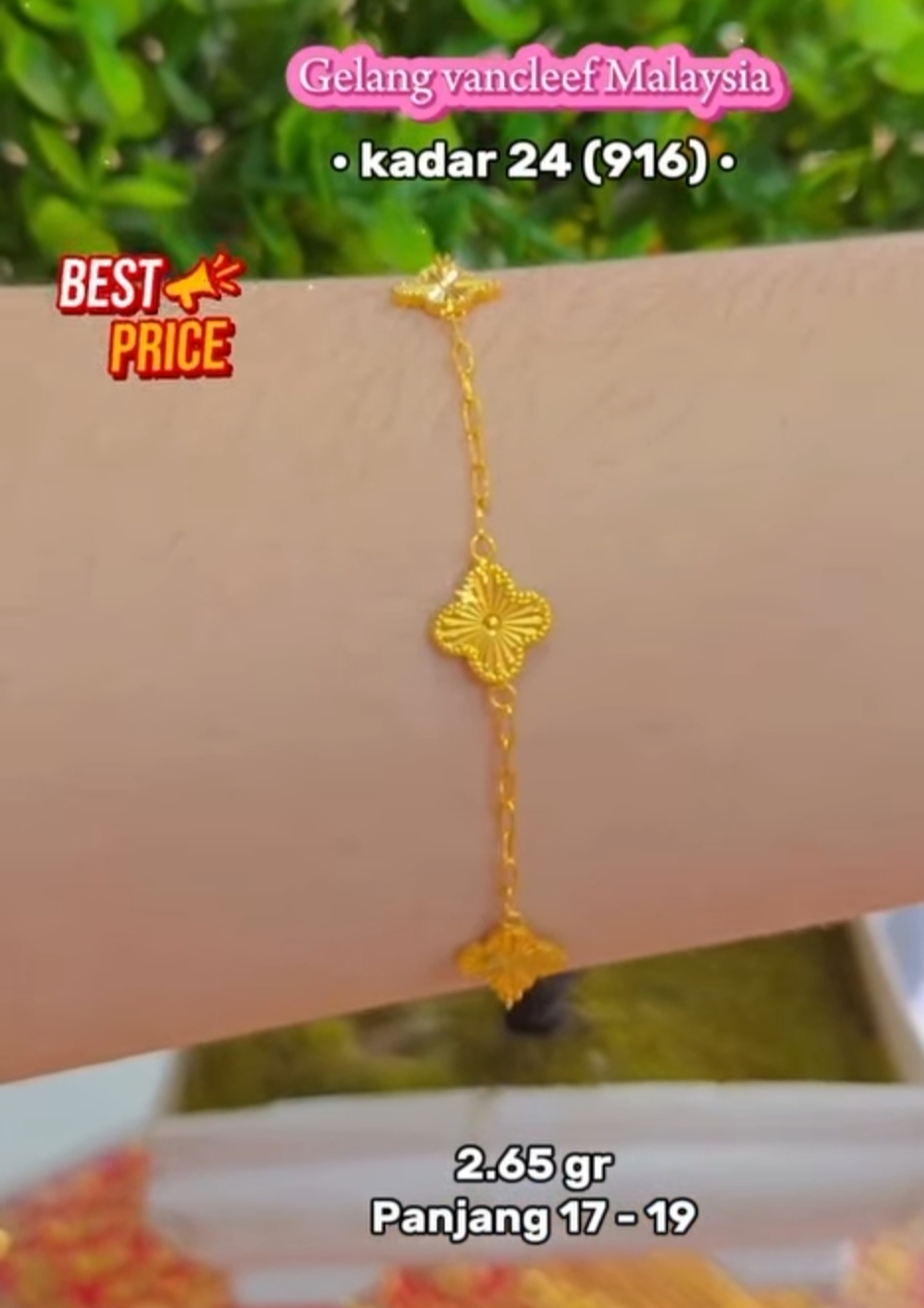 Vancleaf Bloom Bracelet 916