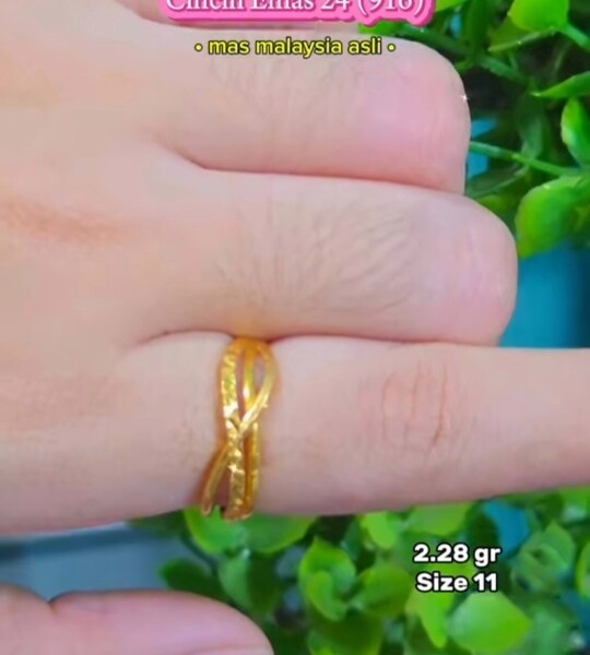 Cincin Emas 24k