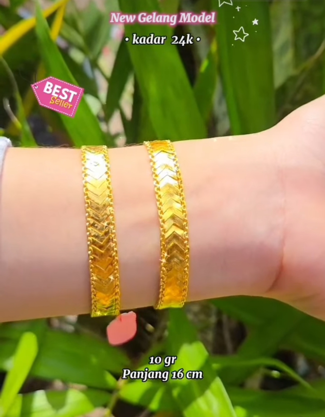 Gelang Signaga/ Lipan 24k