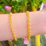 Aurora Loop Bracelet 24k