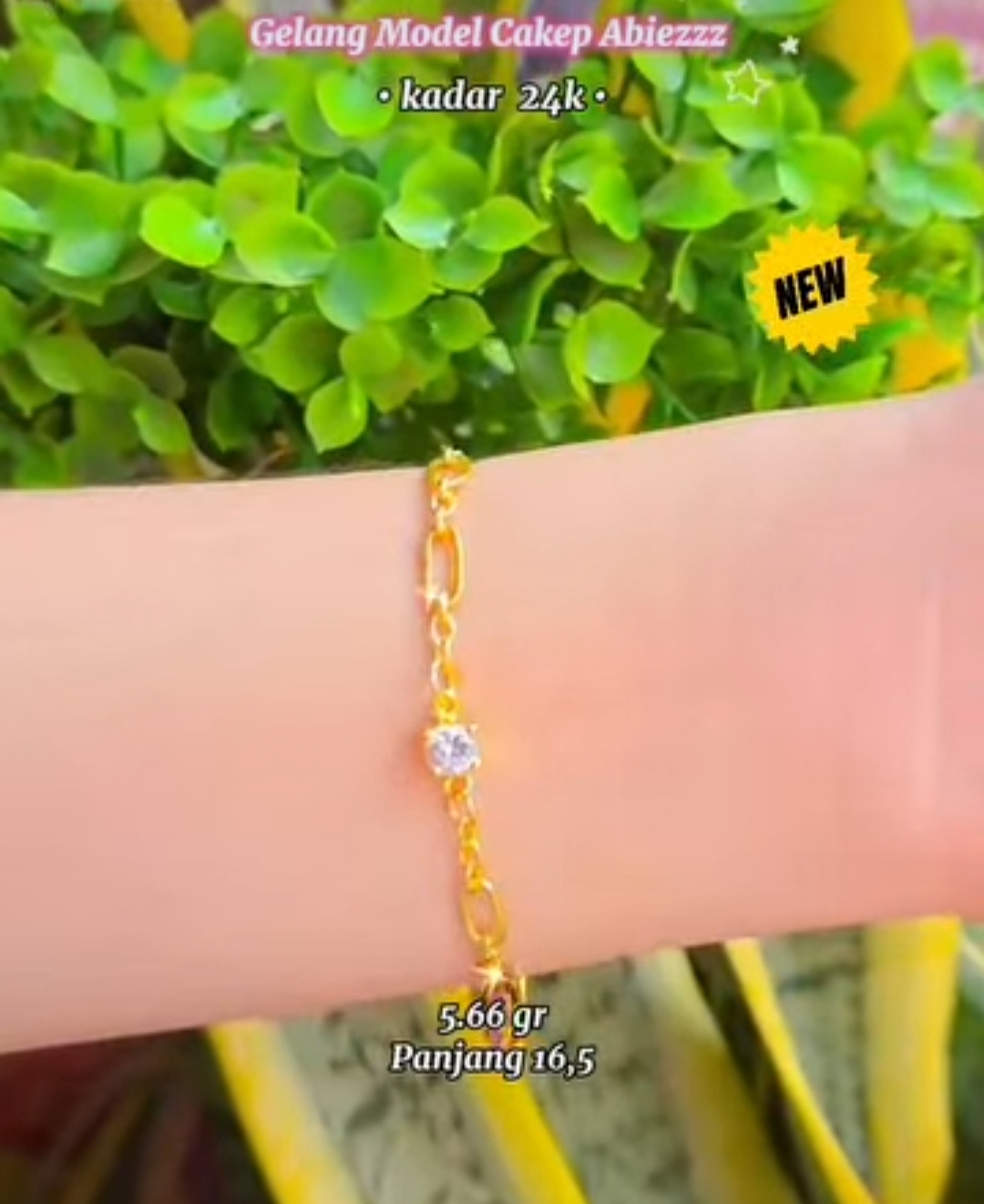 Gold Vision Bracelet 24k
