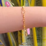 Golden Twirl Bracelet 916