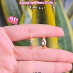Anting jepit 375