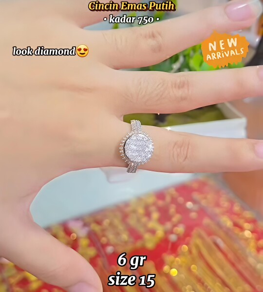Shining Diamond Ring 75