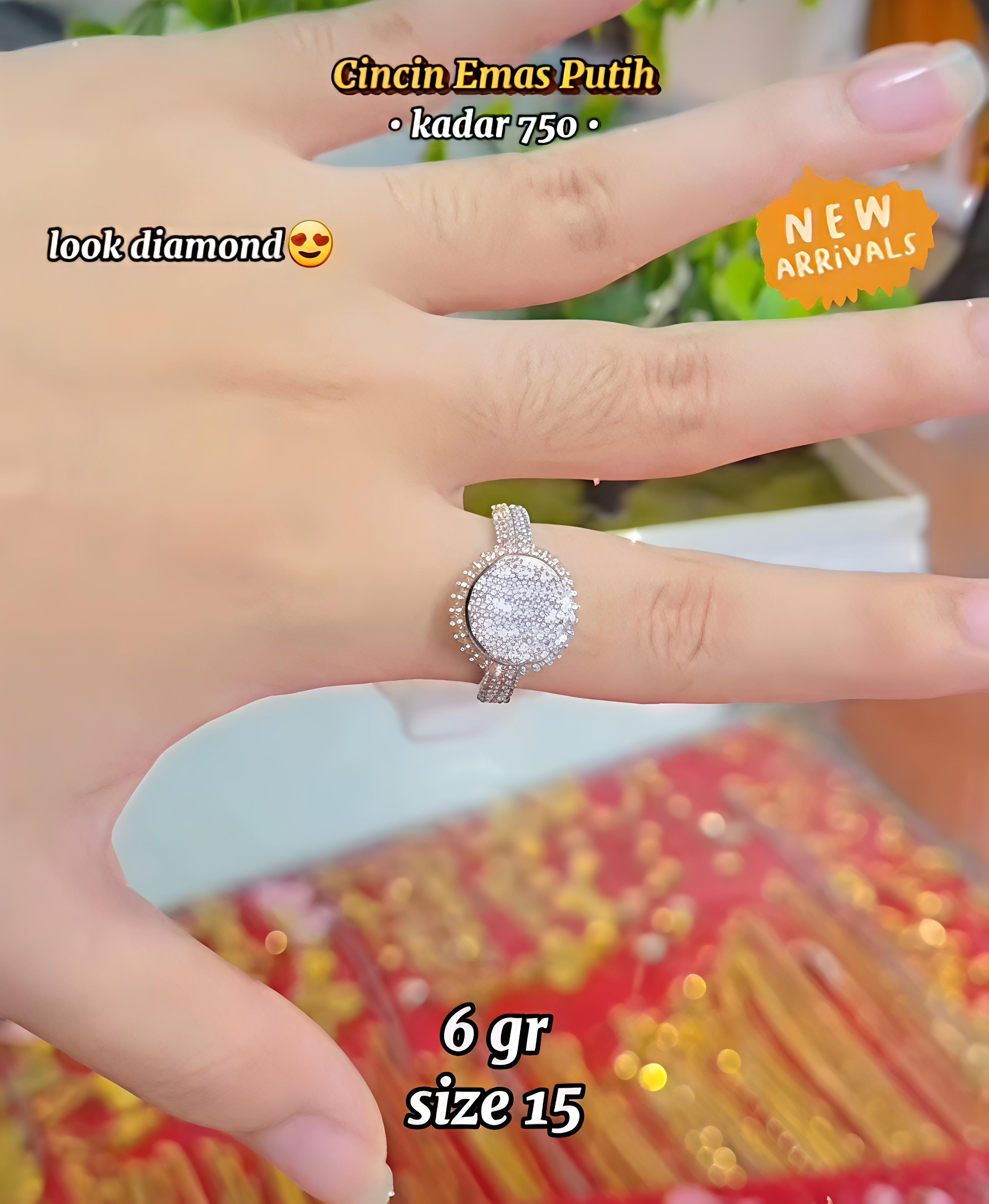 Shining Diamond Ring 75