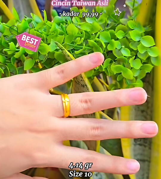 Faith Cross Ring Taiwan 99