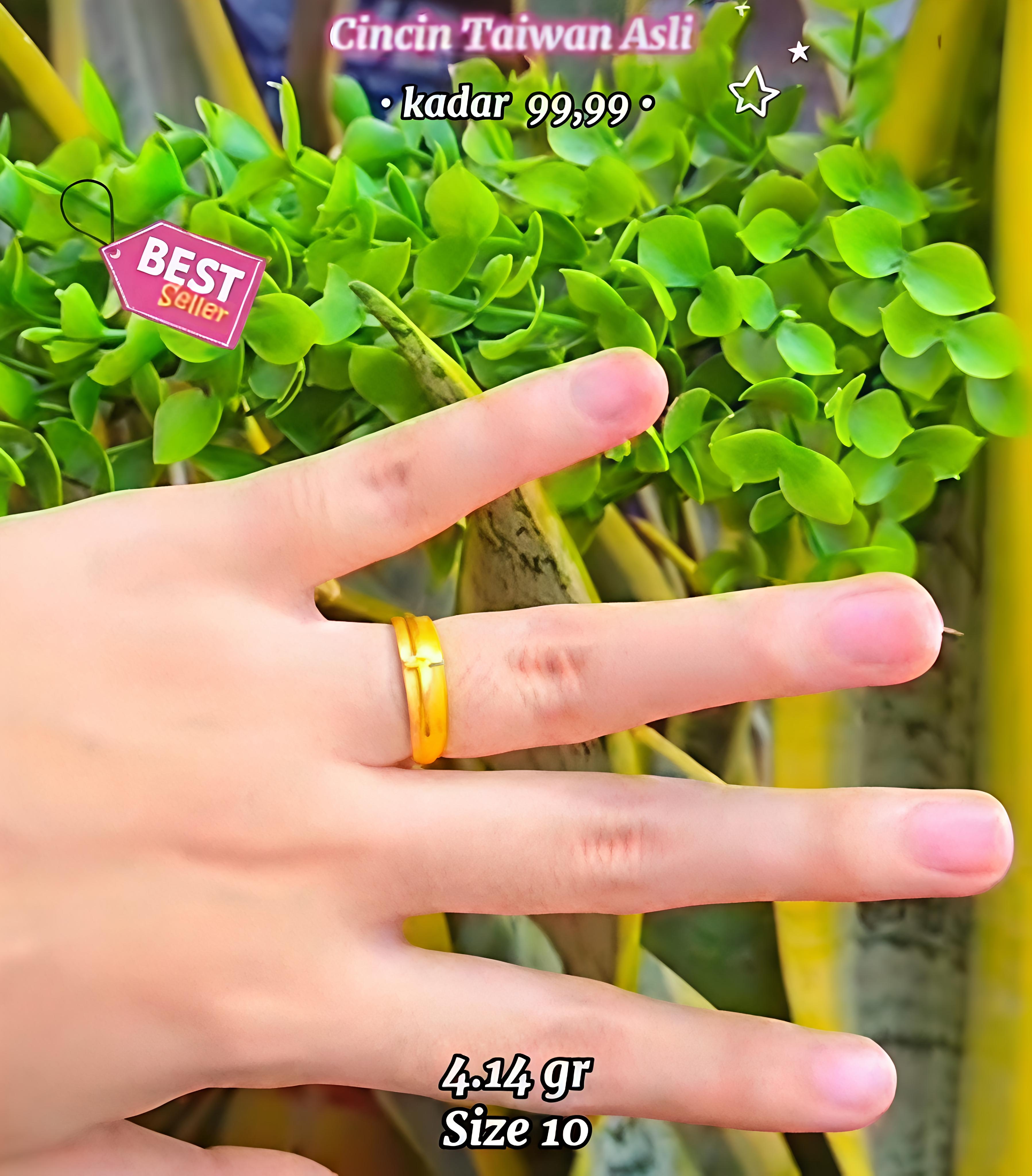 Faith Cross Ring Taiwan 99