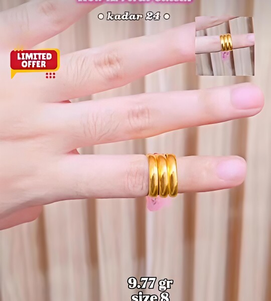 Trinity Gold Ring